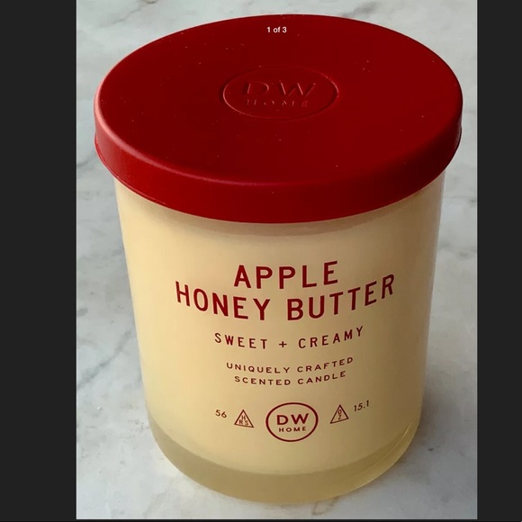 DW HOME CANDLE APPLE HONEY BUTTER RICHLY SCENTED NEW - Picture 2 of 3
